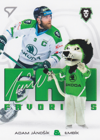 Jánošík Adam 2025 Tipsport ELH Play Off Fan Favorites #FF-13