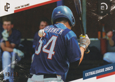 Křivánek Miroslav 2023 LC Czech Baseball Extraleague From the Game Leather #FG-3