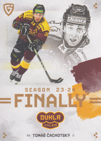Čachotský Tomáš 23-24 GOAL Cards Finally #F-JI3