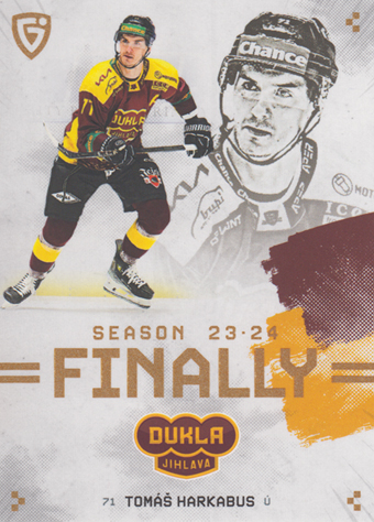 Harkabus Tomáš 23-24 GOAL Cards Finally #F-JI4