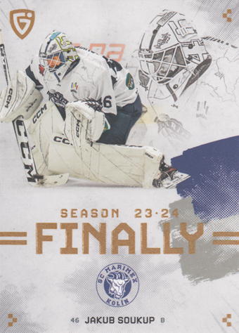 Soukup Jakub 23-24 GOAL Cards Finally #F-KO3