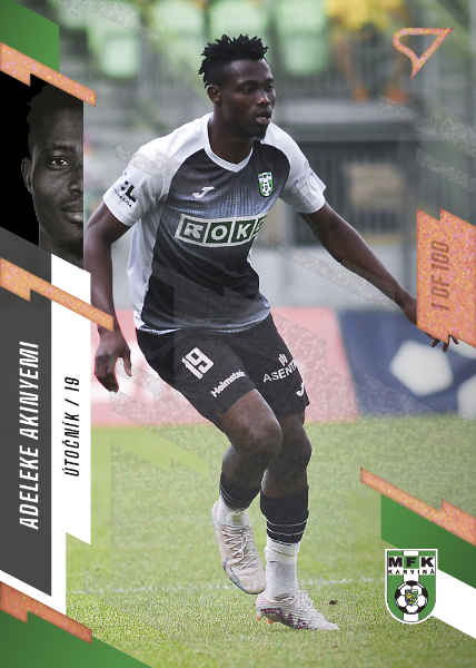 Akinyemi Adeleke 23-24 Fortuna Liga Copper #195
