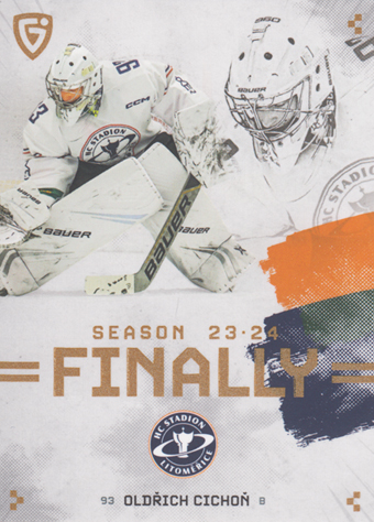 Cichoň Oldřich 23-24 GOAL Cards Finally #F-LT1