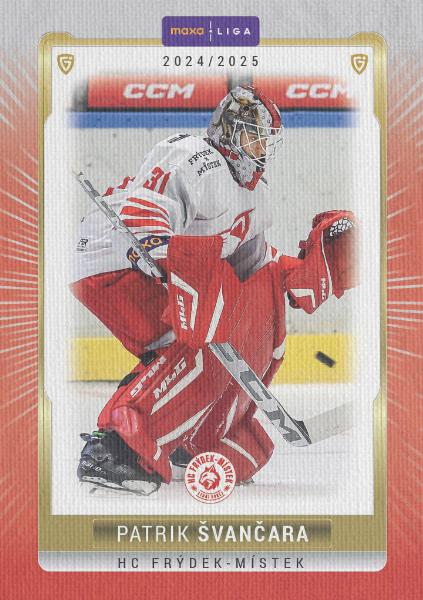 Švančara Patrik 24-25 GOAL Cards Maxa liga Canvas #FMI-01