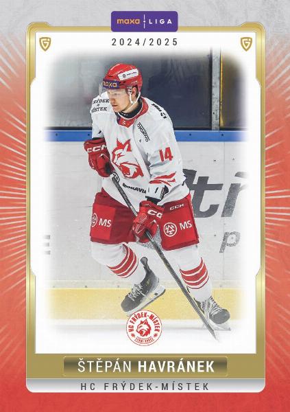 Havránek Štěpán 24-25 GOAL Cards Maxa liga #FMI-04