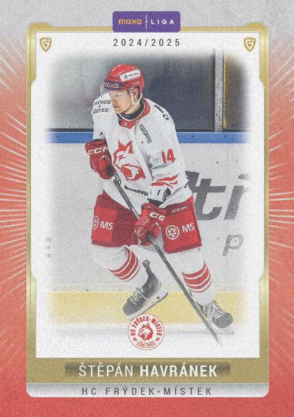 Havránek Štěpán 24-25 GOAL Cards Maxa liga Sand #FMI-04