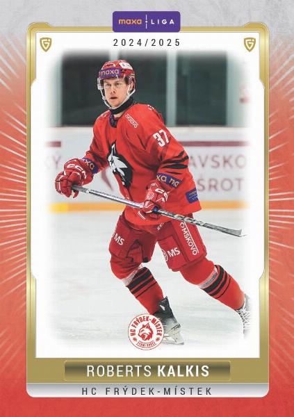 Kaļķis Roberts 24-25 GOAL Cards Maxa liga #FMI-09