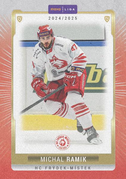 Ramik Michal 24-25 GOAL Cards Maxa liga Sand #FMI-15