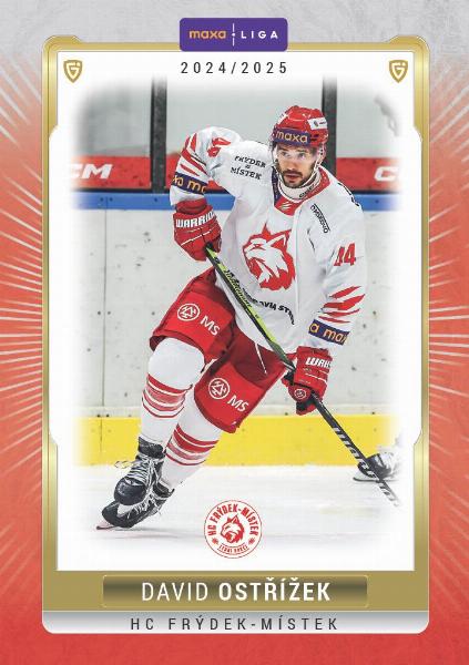 Ostřížek David 24-25 GOAL Cards Maxa liga #FMI-19