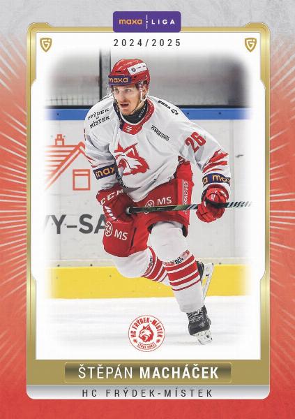 Macháček Štěpán 24-25 GOAL Cards Maxa liga #FMI-21