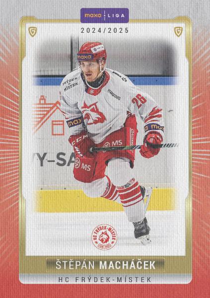 Macháček Štěpán 24-25 GOAL Cards Maxa liga Canvas #FMI-21