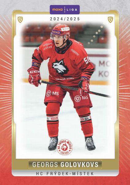 Golovkovs Georgs 24-25 GOAL Cards Maxa liga #FMI-22