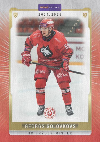 Golovkovs Georgs 24-25 GOAL Cards Maxa liga Canvas #FMI-22
