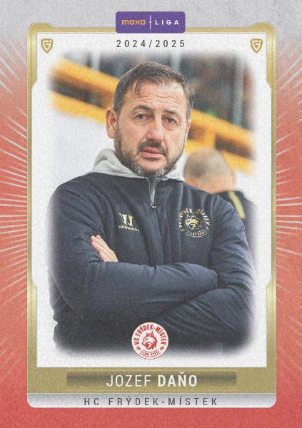 Daňo Jozef 24-25 GOAL Cards Maxa liga Sand #FMI-25