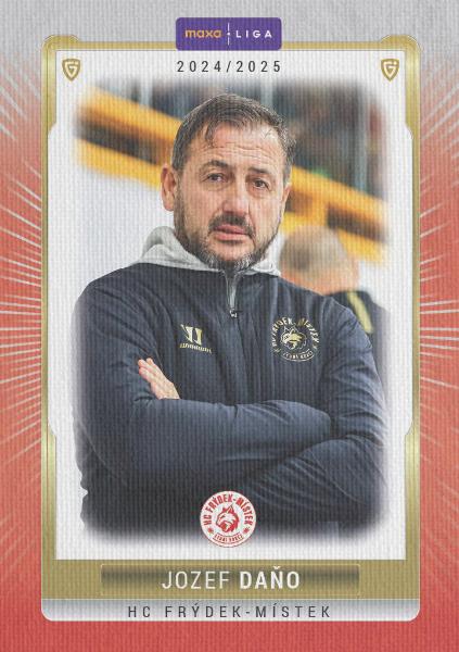 Daňo Jozef 24-25 GOAL Cards Maxa liga Canvas #FMI-25