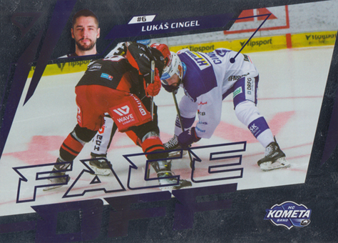 Cingel Lukáš 24-25 Tipsport Extraliga Face-off #FO-10