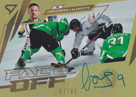 Lalancette Christophe 24-25 Tipsport Extraliga Face-off Auto #FOS-CL
