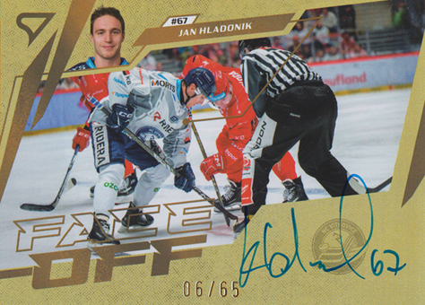 Hladonik Jan 24-25 Tipsport Extraliga Face-off Auto #FOS-JH