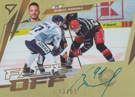 Barinka Marcel 24-25 Tipsport Extraliga Face-off Auto #FOS-MB
