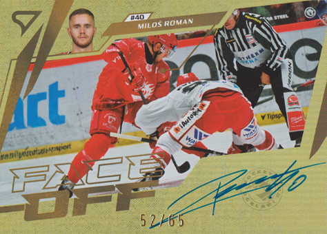 Roman Miloš 24-25 Tipsport Extraliga Face-off Auto #FOS-MR