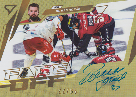 Horák Roman 24-25 Tipsport Extraliga Face-off Auto #FOS-RH