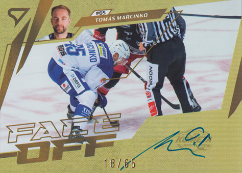 Marcinko Tomáš 24-25 Tipsport Extraliga Face-off Auto #FOS-TM