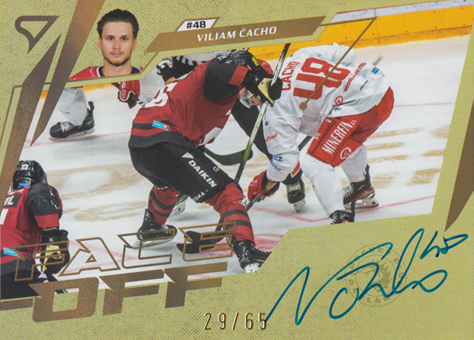 Čacho Viliam 24-25 Tipsport Extraliga Face-off Auto #FOS-VC