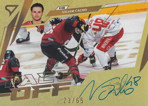 Čacho Viliam 24-25 Tipsport Extraliga Face-off Auto #FOS-VC