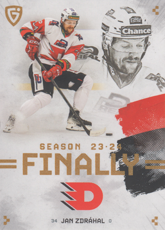 Zdráhal Jan 23-24 GOAL Cards Finally #F-PA3