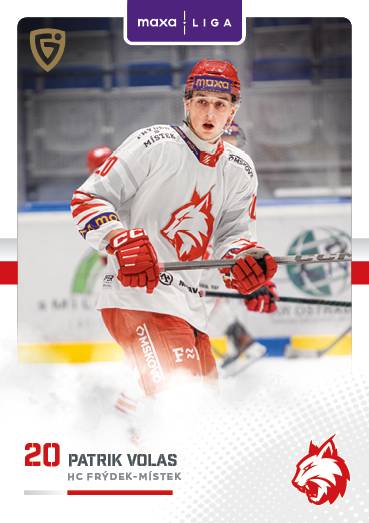 Volas Patrik 25-26 GOAL Cards Maxa liga #FMI-08