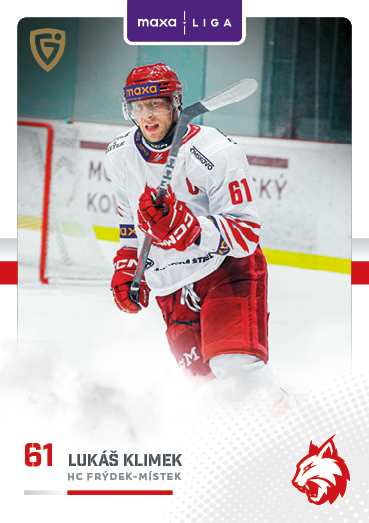 Klimek Lukáš 25-26 GOAL Cards Maxa liga #FMI-09