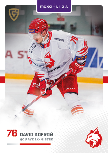 Kofroň David 25-26 GOAL Cards Maxa liga #FMI-11