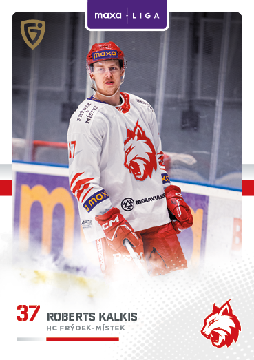 Kaļķis Roberts 25-26 GOAL Cards Maxa liga #FMI-05