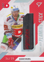 Musil Adam 22-23 Tipsport Extraliga Flaming Stick #FS-AM