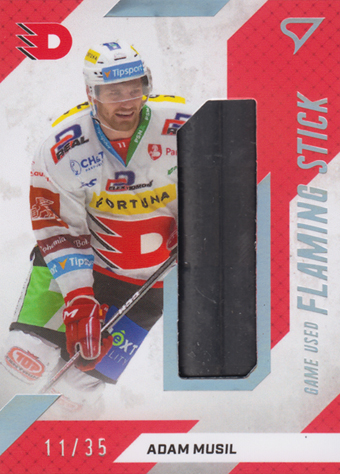 Musil Adam 22-23 Tipsport Extraliga Flaming Stick #FS-AM