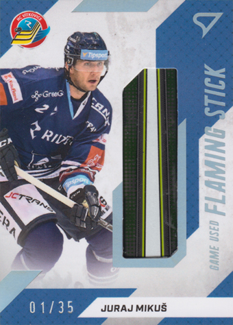 Mikuš Juraj 22-23 Tipsport Extraliga Flaming Stick #FS-JM