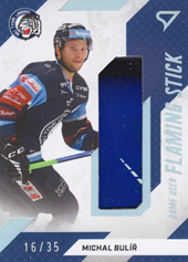 Bulíř Michal 22-23 Tipsport Extraliga Flaming Stick #FS-MB