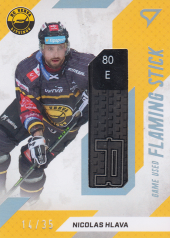 Hlava Nicolas 22-23 Tipsport Extraliga Flaming Stick #FS-NH