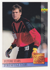 Friedel Brad 1993 UD World Cup 94 Preview Future Stars EN/DE #129