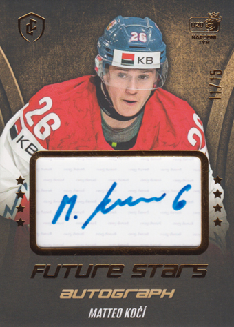 Kočí Matteo 2024 LC Expectations Future Stars Autograph Gold #FSA-16