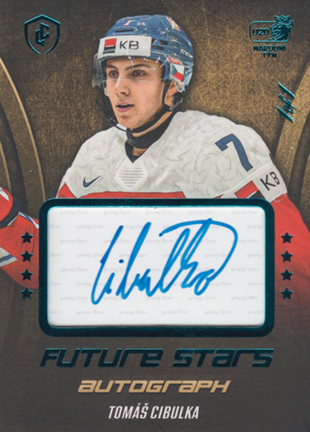 Cibulka Tomáš 2024 LC Expectations Future Stars Autograph Turquoise #FSA-05