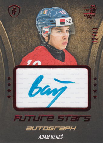 Bareš Adam 2024 LC Expectations Future Stars Autograph Red #FSA-06