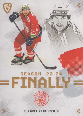 Klikorka Karel 23-24 GOAL Cards Finally #F-SL1
