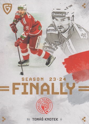 Knotek Tomáš 23-24 GOAL Cards Finally #F-SL2