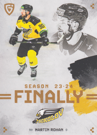 Rohan Martin 23-24 GOAL Cards Finally #F-SO2