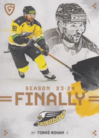 Rohan Tomáš 23-24 GOAL Cards Finally #F-SO3