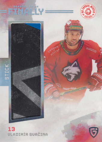 Svačina Vladimír 23-24 GOAL Cards Finally Stick Silver #FST-26