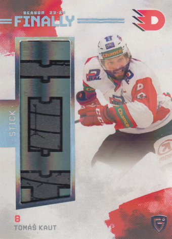 Kaut Tomáš 23-24 GOAL Cards Finally Stick Silver #FST-36