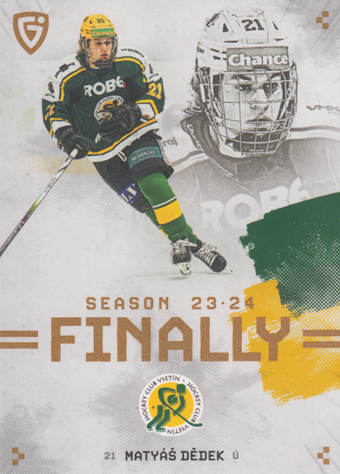 Dědek Matyáš 23-24 GOAL Cards Finally #F-VS1
