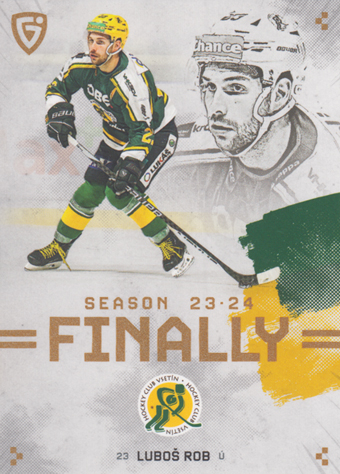 Rob Luboš 23-24 GOAL Cards Finally #F-VS3